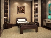 Krevet Ego 100x200cm - wenge